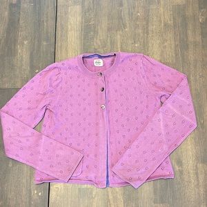 Mini Boden Three Button Cardigan